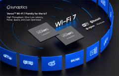 Synaptics 推出首批兩款 Veros 系列 IoT Wi－Fi 7 SoC，集成藍牙、Zigbee 支持